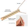 Chain Mindful Breathing Necklace Calming Anxiety Relief Necklace Gift Stress Anxiety Necklace  Men