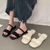 Fashionable Fairy Style Flat Bottomed Beach with Skirt Sandals for Women's Summer Outdoor Wear 2025 New Popular Super Hot Cool Slippers