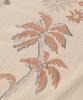 Syupeodeulai Palm Tree Open Collar Pattern Shirt Light Beige
