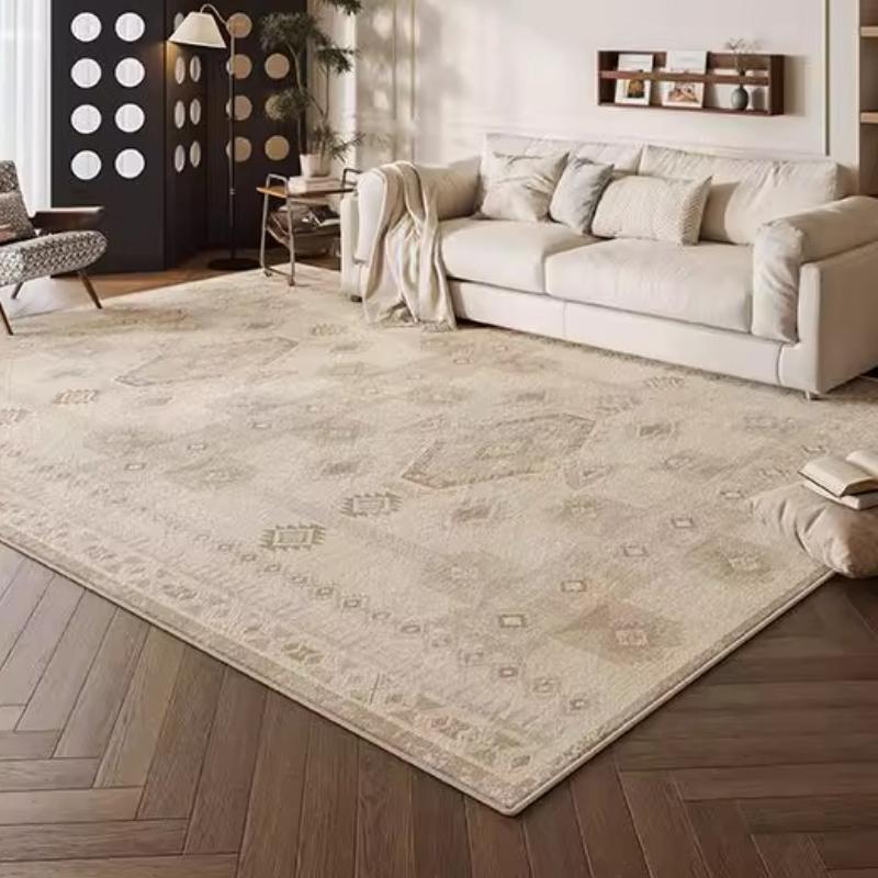 Bohemian Style Carpets for Living Room Large Area Bedroom Decor Retro Carpet Thick Plush Lounge Floor Mat Fluffy Soft Study Rug