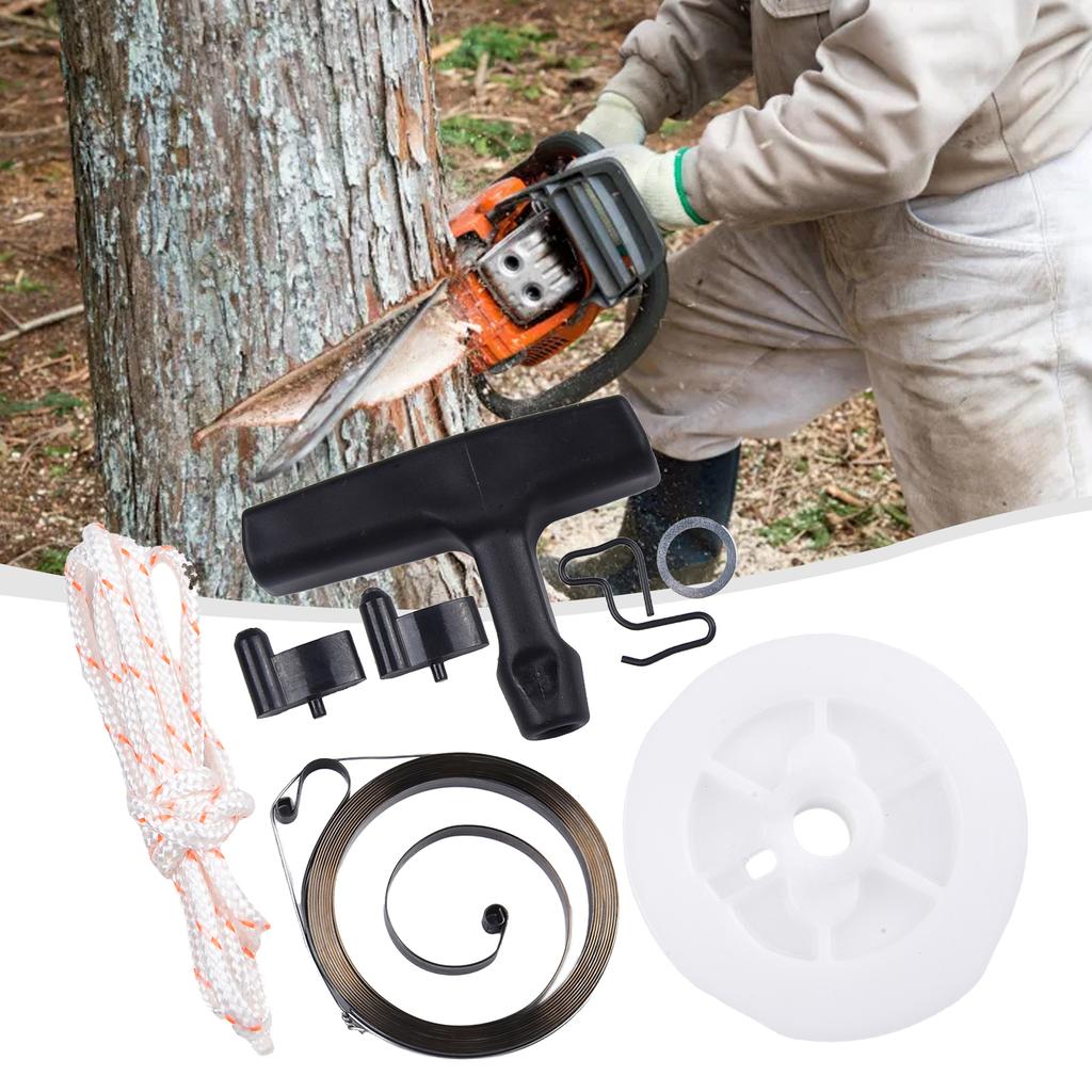 Components Recoil Starter Recoil Starter Good Match Practical Reliable 034 036 044 046 Set Accessories Chainsaw Tool Engine Kit