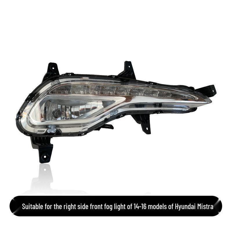 Fog Light Assembly: Compatible with 2012-2016 Mingtu Models, Including Original Daytime Running and Front Bumper Lights