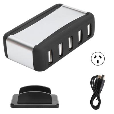 Hub USB 7 ports Extenseur Haute Vitesse avec Alimentation pour Ordinateurs de Bureau Notebooks