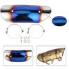 Motorcycle Exhaust Pipe Muffler Guard Heat Guard Anti-burn Security Protection with Screws, Gaskets, Buckle,