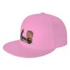 Fashion CBBC deadly  inspired design Flat Brim Sun Hat  Suitable For Square Faces Unisex Hat