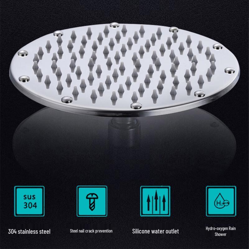 Songge Detachable Pressurized Stainless Steel Shower Head
