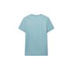 Fila Hollow Theme Printed Short Sleeve T-Shirt Men Tops Teal F11M038120F-TQ