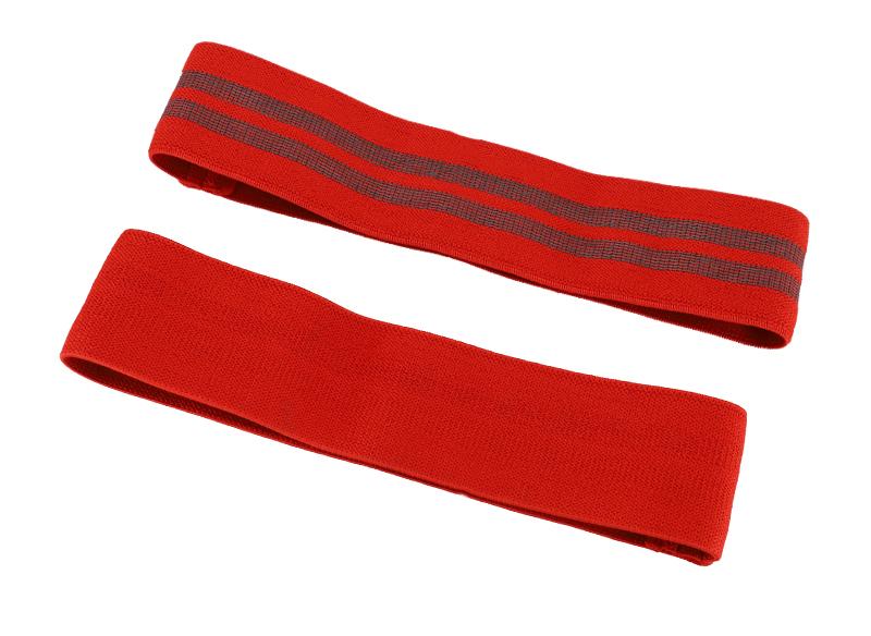 Custom Colorful Fitness Elastic Belt Circle Resistance Hip Trainer Bands красный