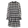 Lauren Ralph Lauren Black Check Pattern One Piece Dress O blackUsed