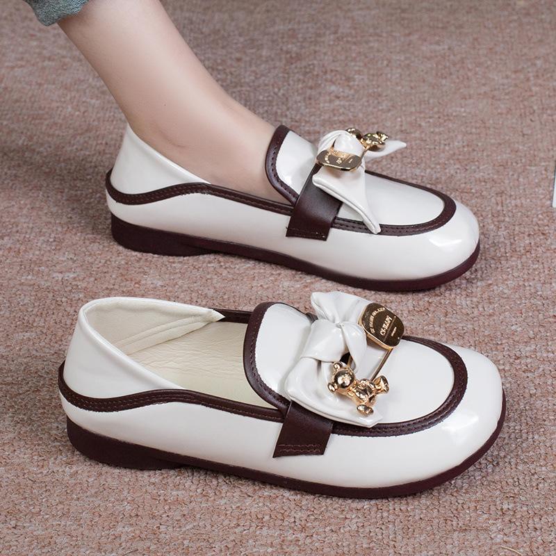 Spring and Autumn soft-soled women's new outer wear one-pedal women's shoes, four-season women's shoes, foot-fitting pregnant women's soft-soled shoes