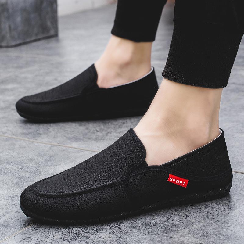 Sommer neue Stoffschuhe verschleißfest und leicht Doudou Schuhe atmungsaktive Canvas Schuhe Freizeitschuhe