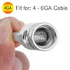 Car Audio Amp Input Reducer 0-2 GA 4-6 8-10 Gauge Amp Wire Reducer Terminal Power Ground Adapters Nickel Plated for Amplifier