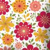 Cushion Cover Soft-touching Wide Application Portable Modern Floral Print Pillow Case Home Decor