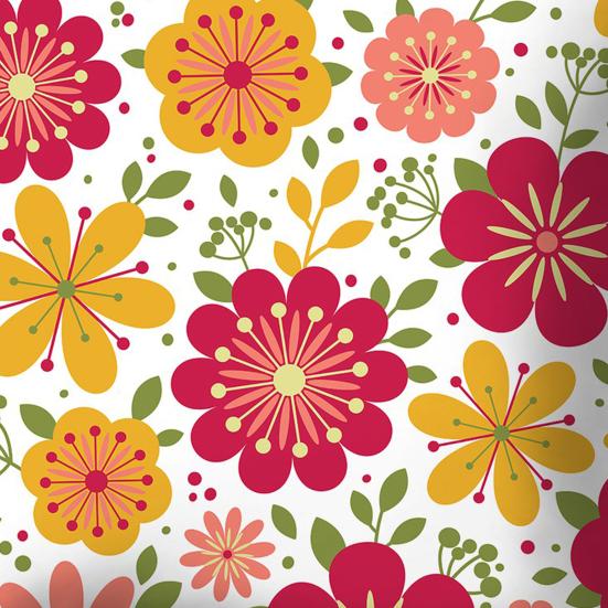 Cushion Cover Soft-touching Wide Application Portable Modern Floral Print Pillow Case Home Decor