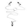 Breast Clamp Amusing Erotic Feeling Tightness Adjustable Three Clamp Breast Stimulation Clip for Couple