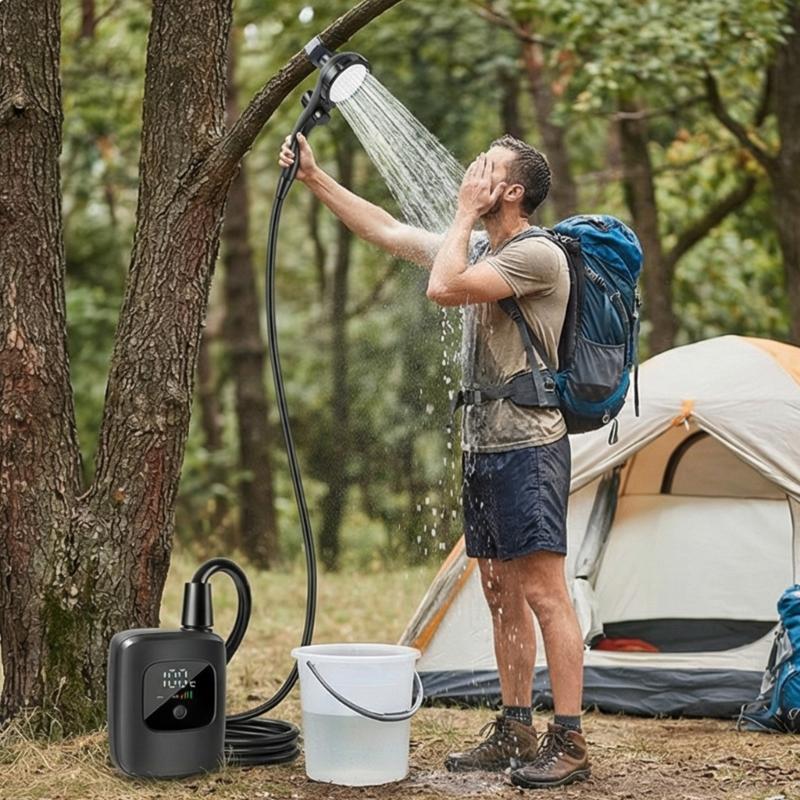 ABS Camping Shower Package With Fast Warming For Outdoor entertainment
