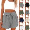 Women's Fashion Drawstring Casual Pocket Sports Shorts