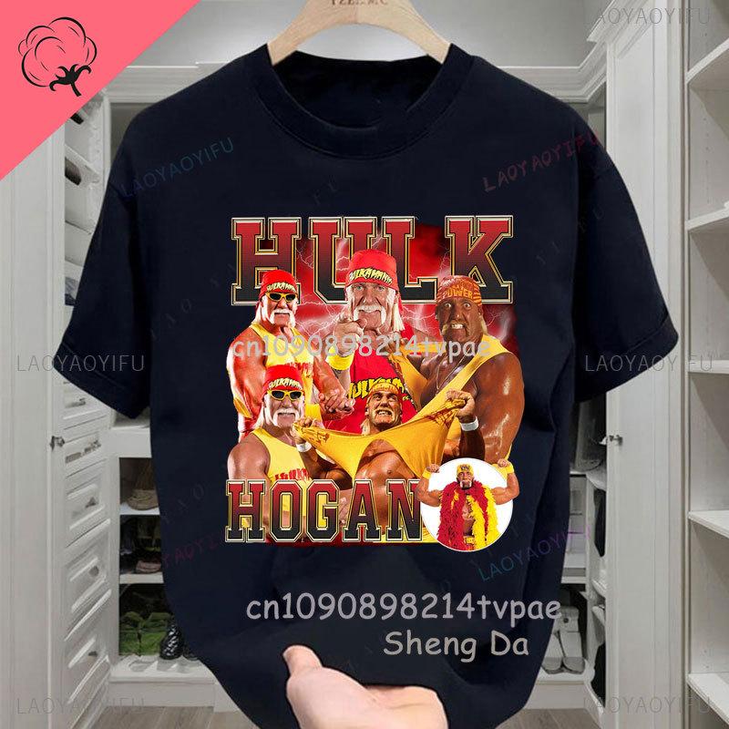Hulkhogan Angel Tribute Tee Wrestling Legend Rip Camiseta See You At The Main Event In Heaven Hulkaunisexia Memorial Cotton Tshirt