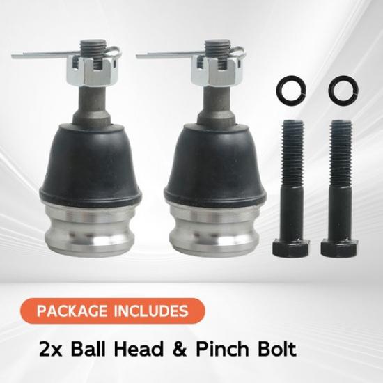 Pair Front Lower Ball Joints Left & Right Set New for Subaru Forester Impreza