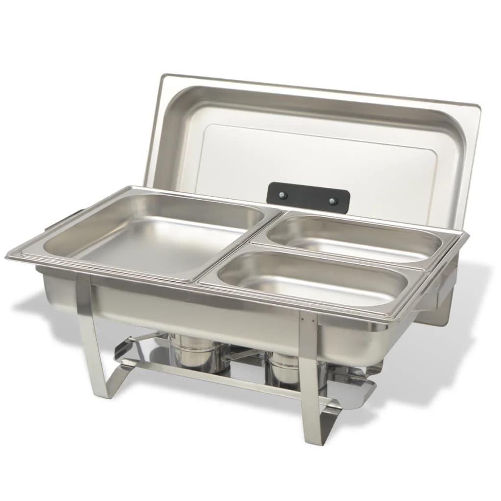 Chafing Dish Set 4 Piece Stainless Steel
