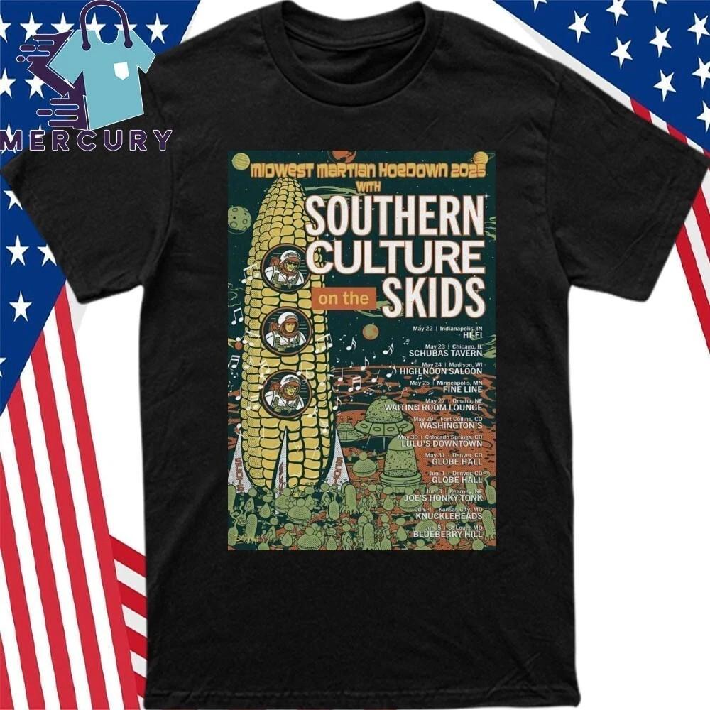 Southern Culture On The Skids Summer Tour 2025 T Shirt Full Size S-5XL Unisex T-Shirt XXXXL