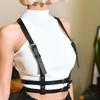 Punk Belt Black Pu Leather Belt Harness Belt for Women Gothic Body Adjustable Waist Belts Dresses Party Accessories
