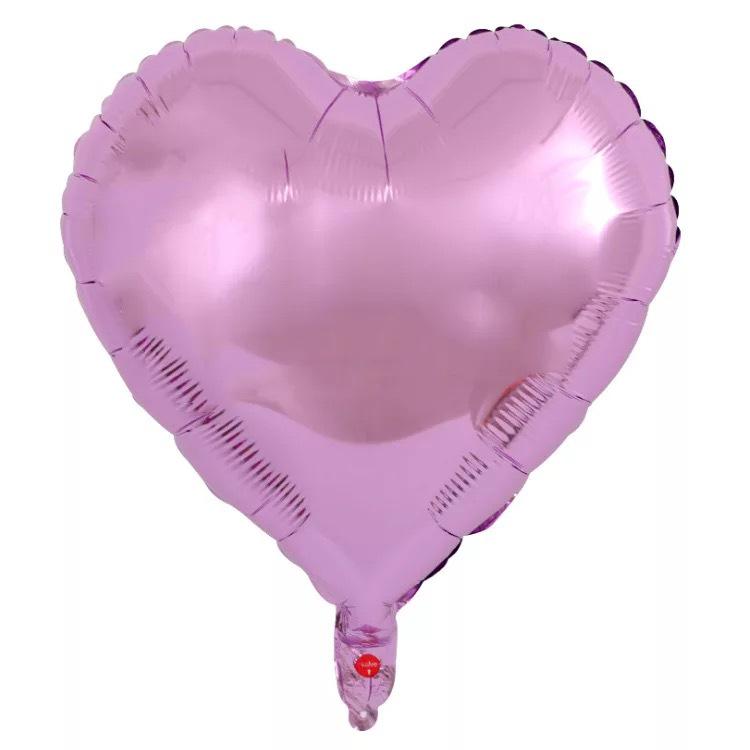 18" Herzförmiger Folienballon für Hochzeiten & Valentinstagsfeiern