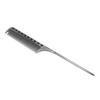 Professional Rat Tail Hair Comb Salon Hairdressing Styling Comb Barber Aluminum Metal Comb