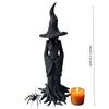 Enchanting Witch Statue Halloween Hand Painted Witch Statue Holiday Resin Decoration for Home Decoration