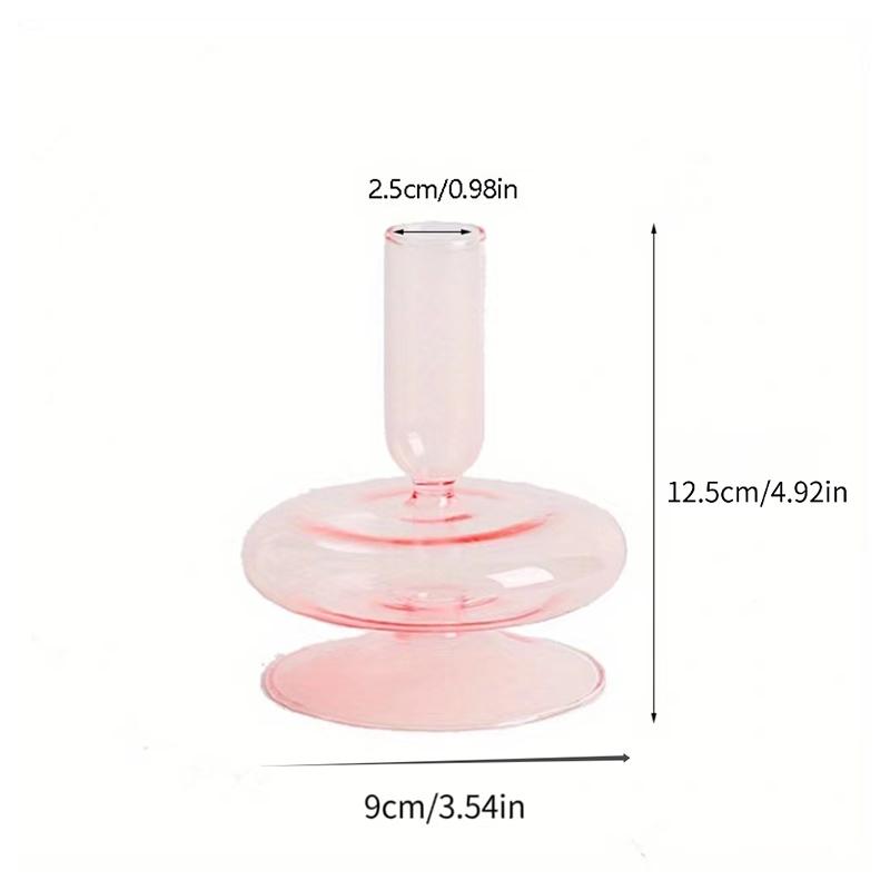 

Современные стеклянные подсвечники для гостиной, дома, романтический подсвечник, свадебное, на день рождения, для украшения ужина, принадлежности для подсвечников