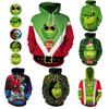 Men New The Hoodies 3d Printed Pullover Sweatshirt Christmas Cosplay Coat