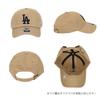 Forty Seven Brand 47 Dodgers Clean Up Cap for Men and LA Low Natural X Black Women, Logo, Cap, [Used]