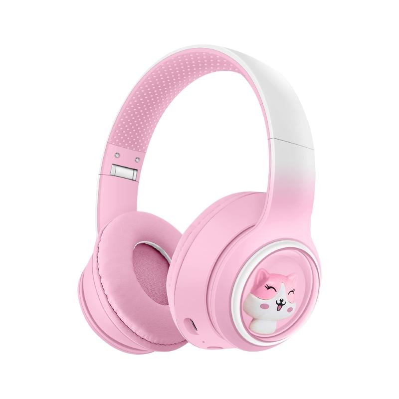 Wireless Headset Sports Bluetooth-compatible Headset Foldable Noise Canceling Headset for Travel Office Cellphone PC