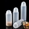 Detachable Plastic Seasoning Bottle Transparent BBQ Powder Jar Spice Bottle  For Barbecue