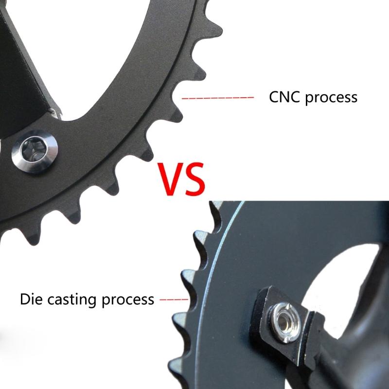 Aluminum Alloys Crankset Versatile Mountain Bike Crankset Bicycles Cranks Arm for Long Distances Cycling