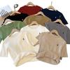 Women's Short Sleeve Cable Knit Cardigan - Soft, Skin-Friendly, Breathable Cotton for Spring/Summer