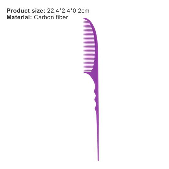 Haircut Comb Flexible Long-lasting Thickened Carbon for Hair Hair Comb Salon