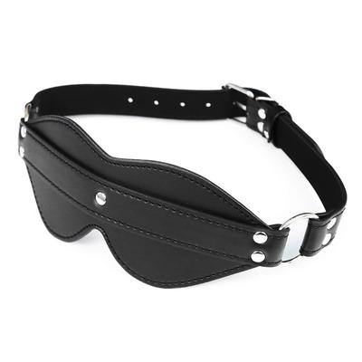 Adult Games Leather Blindfold Fetish BDSM Flirt Sex Toy Sexy Eye Mask Sleeping Masquerade Cat Eye Party Club Stage Props Cosplay
