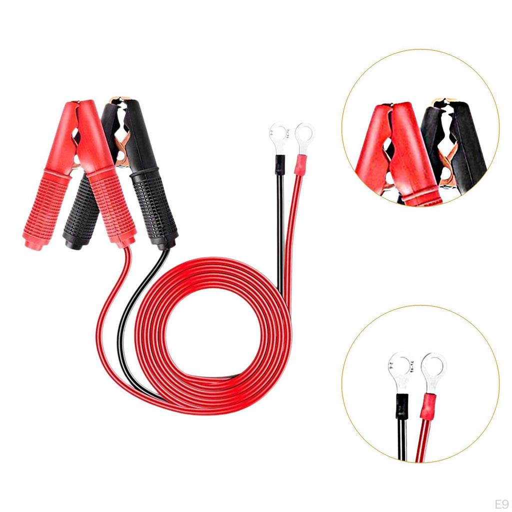 Automotive Booster Cables Car Battery with Crocodile Clip Connector