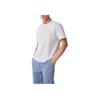 Levis Soft Casual Loose Ribbed Crew Neck Short Sleeve T-Shirt Men Tops White 002XA-0000