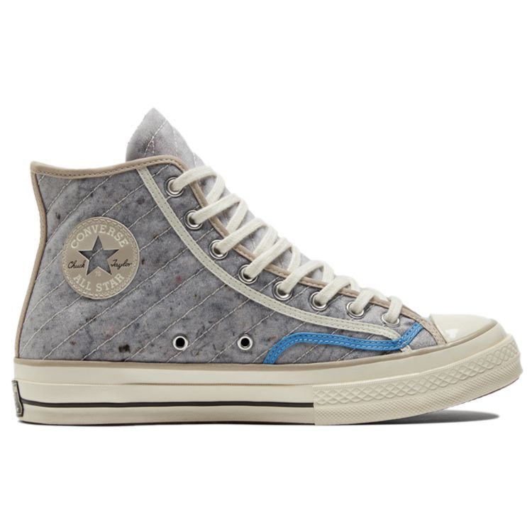 Converse Chuck Taylor All Star 1970s Varsity Trendy Versatile Comfortable High-Top Canvas Shoes Unisex Sneakers Lime 172022C