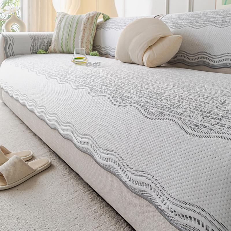 Summer Non-Slip Mat Cushion  New High-End Cloth Towel Special-Shaped Ice Silk Summer Sofa Cushion