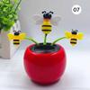 Cactus Auto-swinging Solar Sun Flower Plant Jewelry Car Interiors Ornaments Dancing Doll Figurines Miniature Car Home Decoration