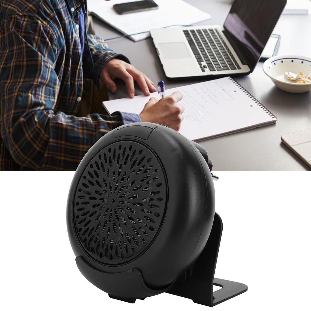 900W Heizlüfter Mini Heim Elektroheizung Warmluftventilator für Bürozimmer