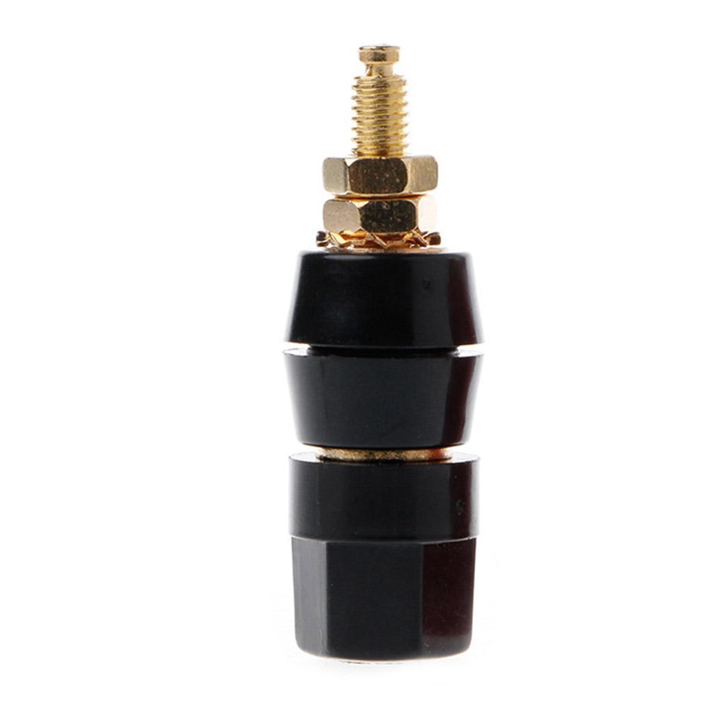 Speaker Box Terminal Amplifier Binding Post Connector Banana Jack Plug Socket Professional Speaker Wiring Terminal