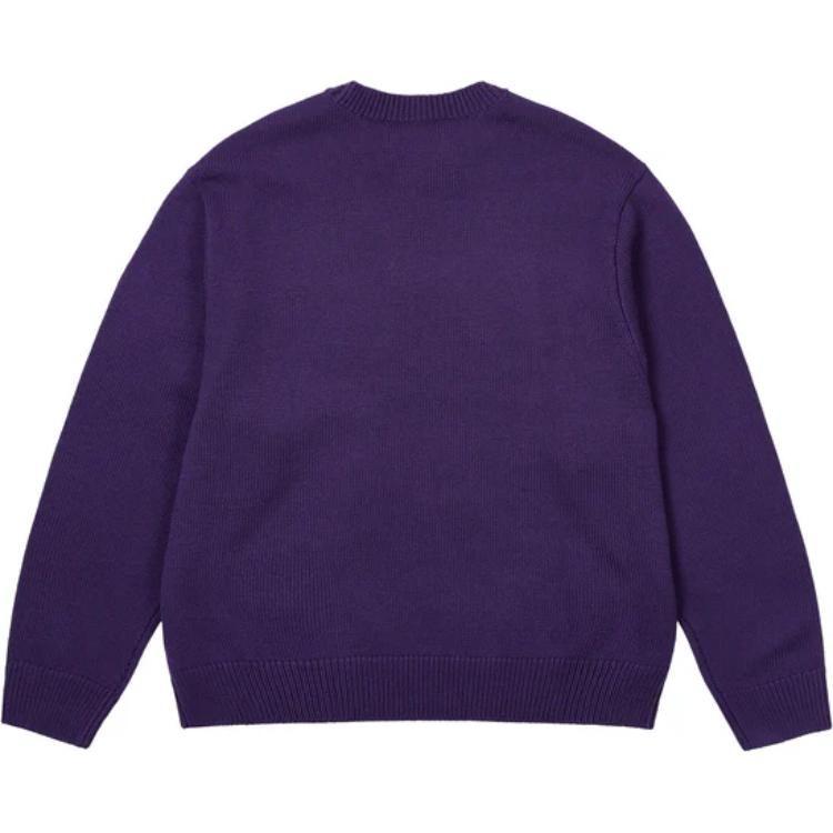 Palace FW24 Sweater Unisex Purple P27KW005
