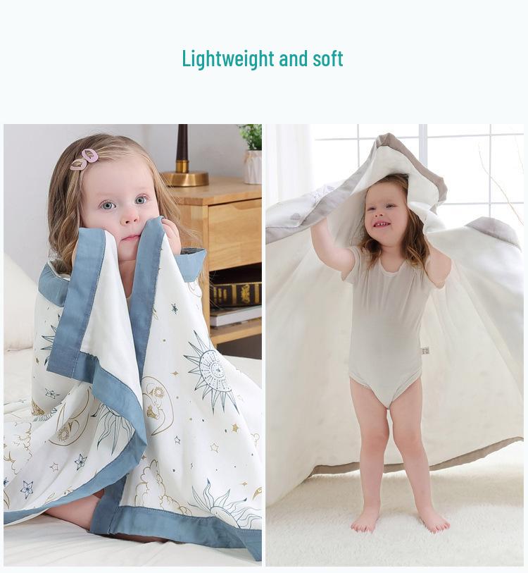 Bamboo Cotton Baby Gauze Towel and Summer Quilt