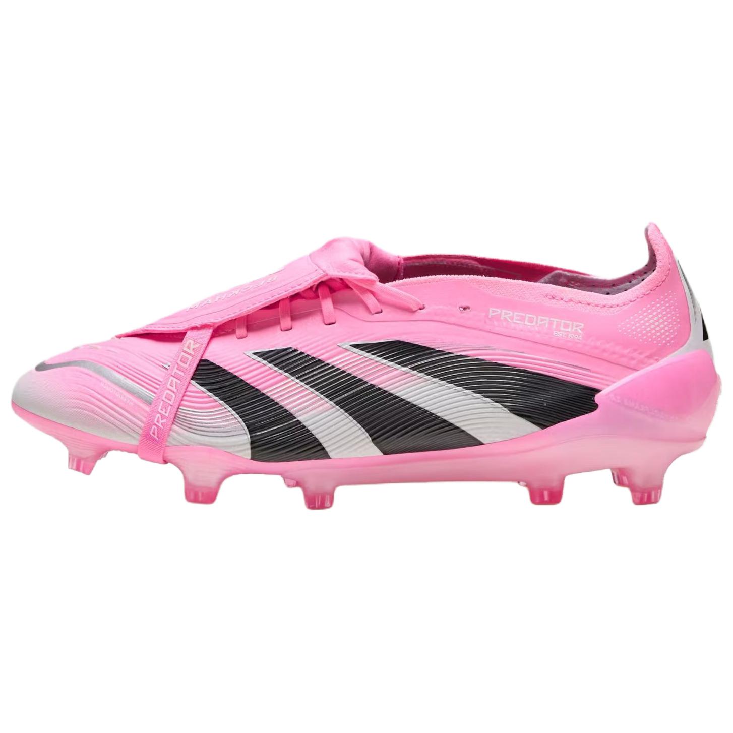 

Дэвид Бекхэм x adidas Predator Elite С отворачивающимся язычком FG Кроссовки унисекс Майами Розовый Луч-розовый Основной черный JI1094 39⅓