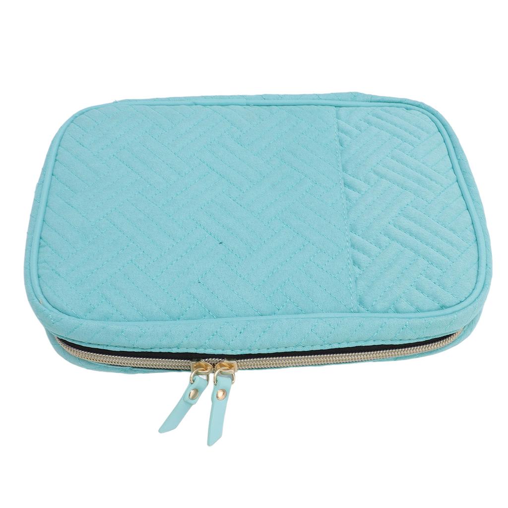 Jewelry Travel Case Ring Binder Storage Book with Clear Pockets Zippered Organizer for Necklace Earr