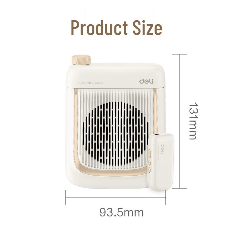 Deli LT930T Portable Wireless Amplifier Speaker CN plug (adapter included)